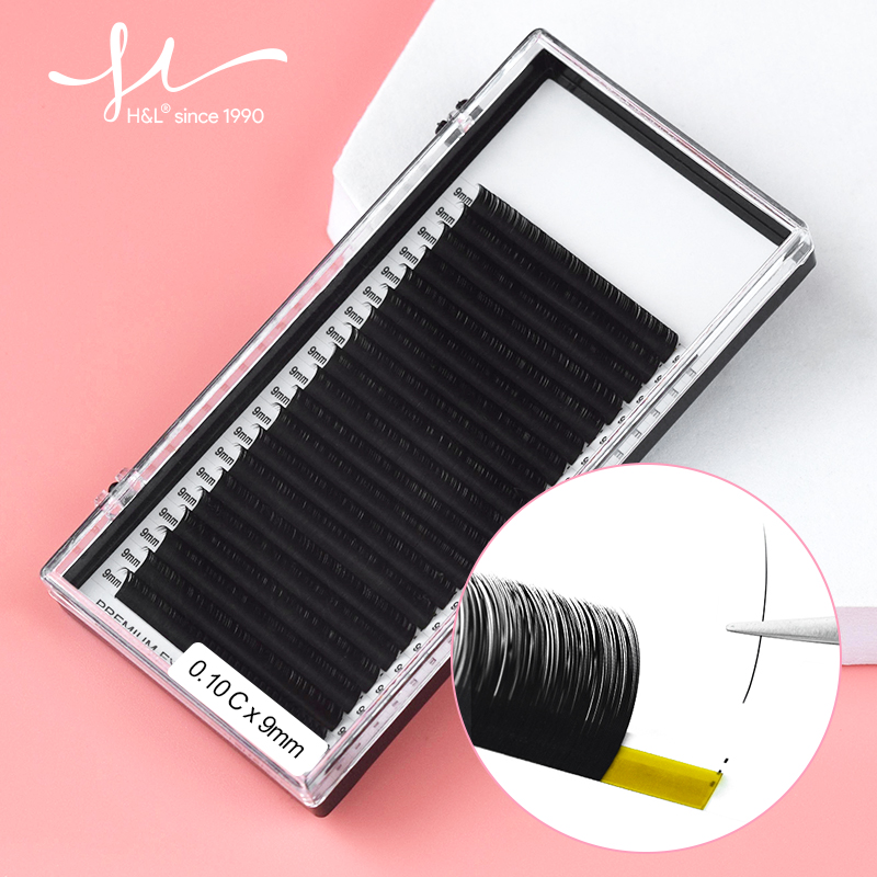 Eyelash Extension Korean - 個々のつけまつげ,高品質の天然シミュレーションまつげ,20行