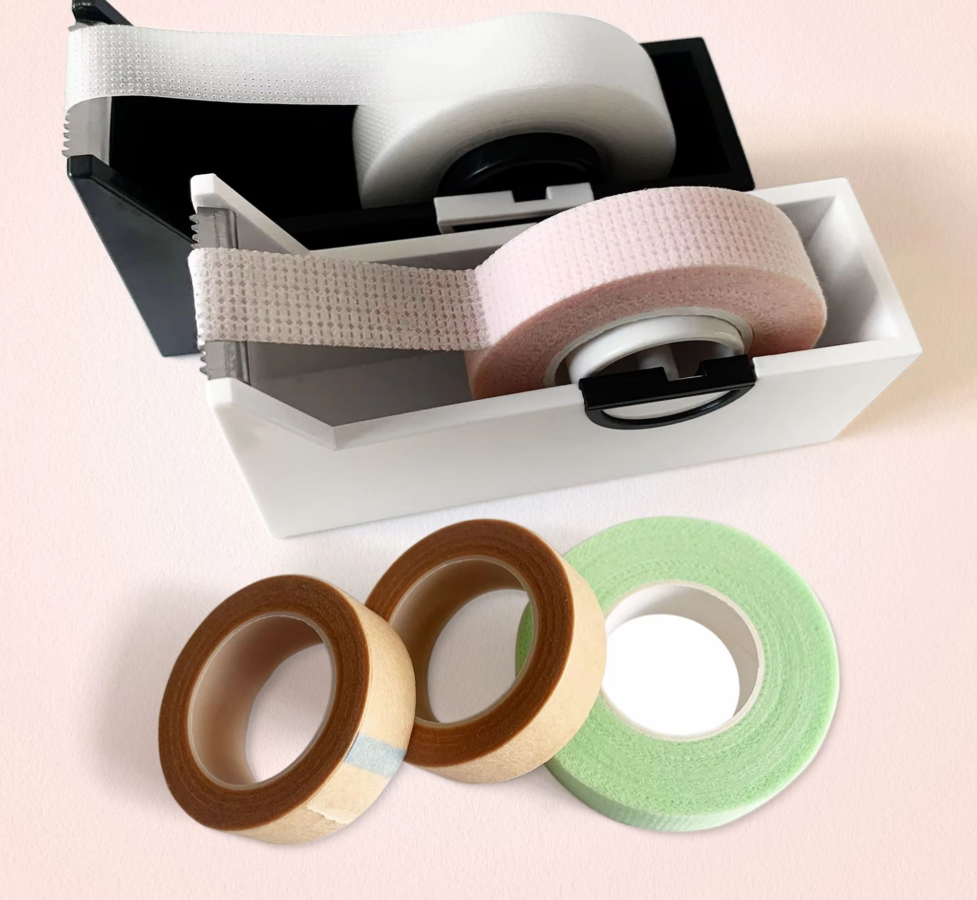 Eyelash Extension Aftercare - つけまつげエクステ用粘着テープカッター,プラスチック,エクステンション用,1ユニット