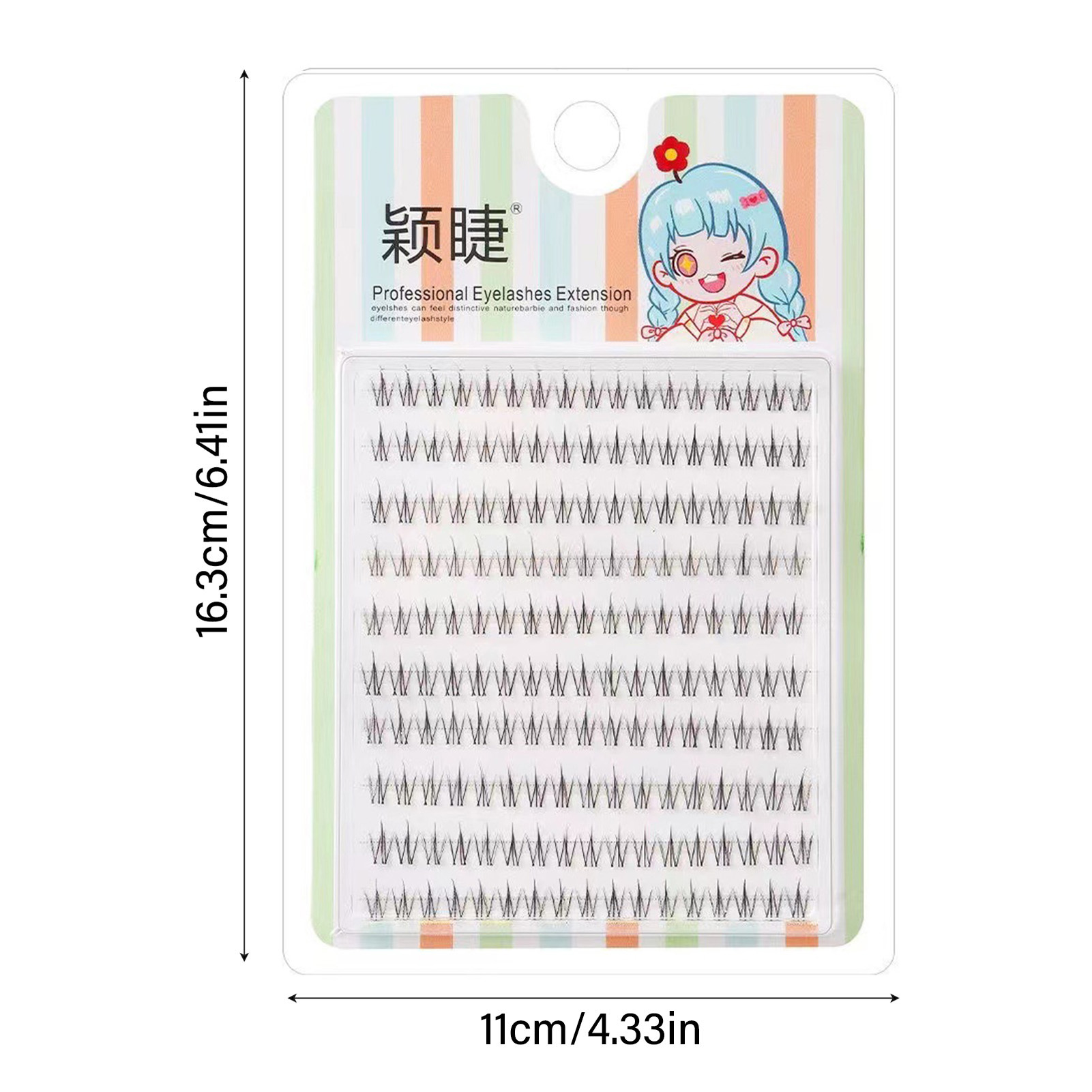 うっすらとした個別まつげ韓国下まつげナチュラルリアルなセグメ - Eyelash Extension Korean のレビューと価格