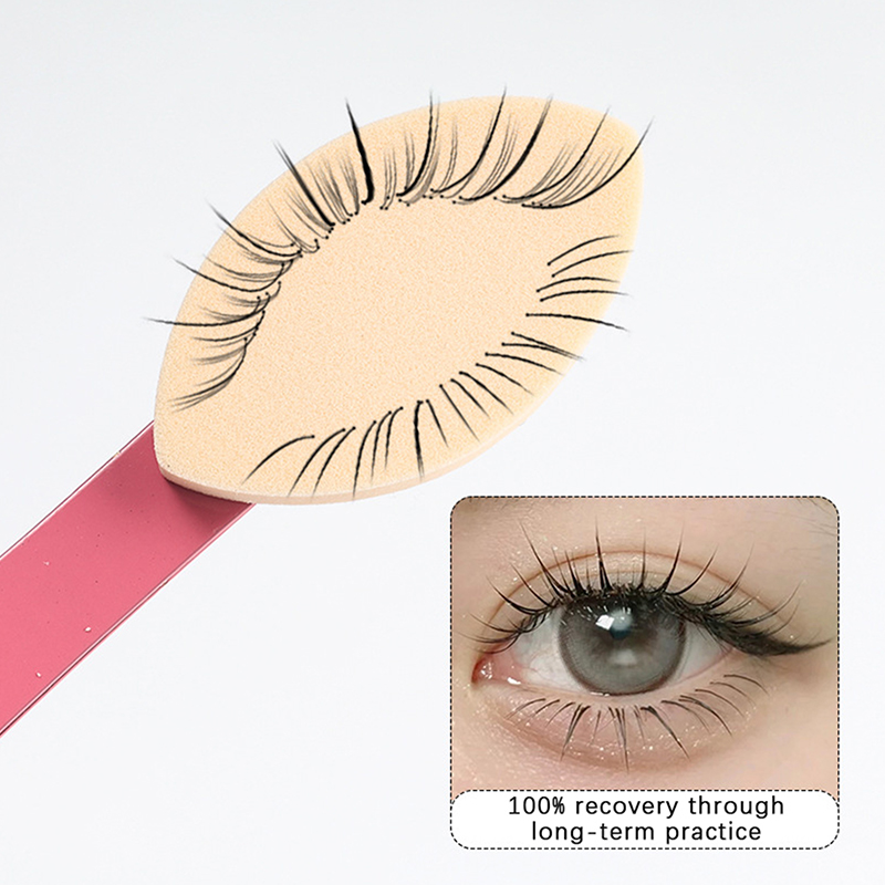 50個入りつけまつげパッド初心者用まつげマップソフトスポンジ - Eyelash Extension Maps のレビューと価格