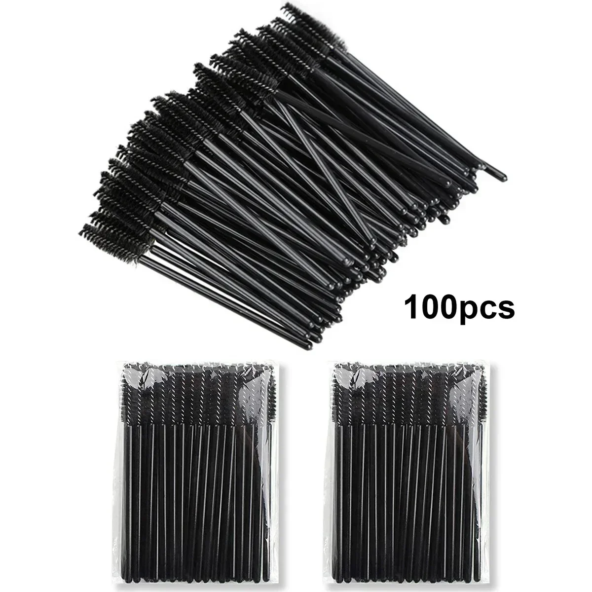 卸売 100 個使い捨てまつげブラシ Spoolies マイ - Eyelash Extension For Beginners のレビューと価格