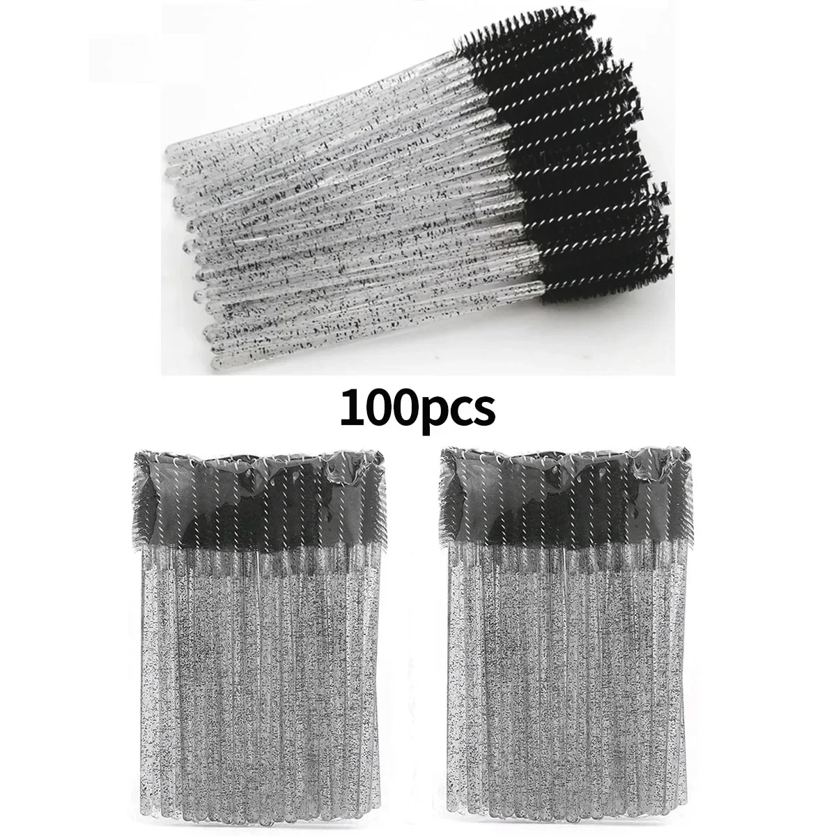 卸売 100 個使い捨てまつげブラシ Spoolies マイ - Eyelash Extension For Beginners のレビューと価格