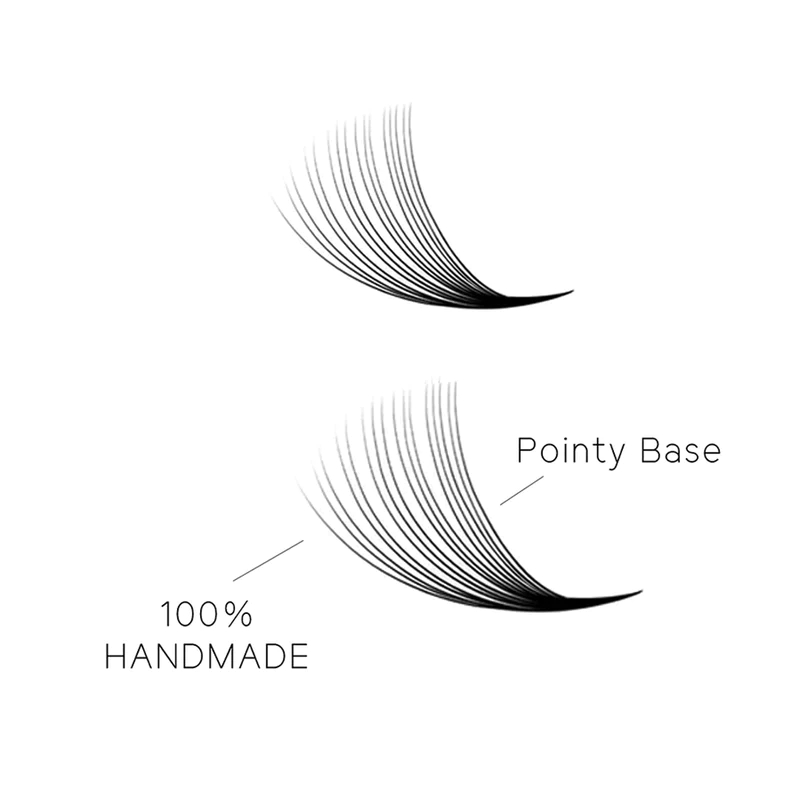 TDANCE 30D/40D ルースファンとんがりベースボリ - Eyelash Extension Medium のレビューと価格