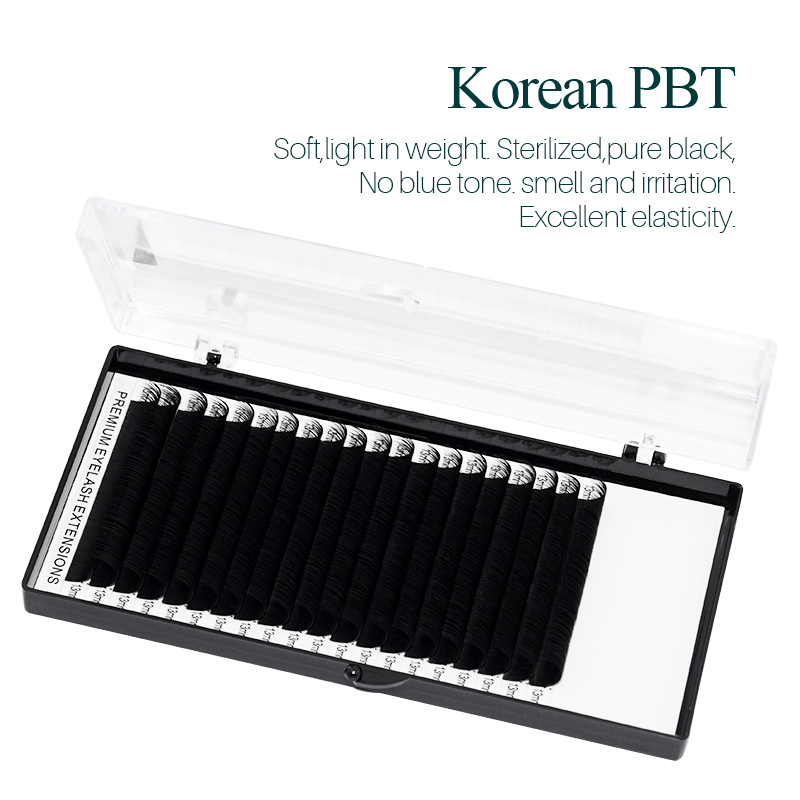 個々のつけまつげ,高品質の天然シミュレーションまつげ,20行 - Eyelash Extension Korean のレビューと価格