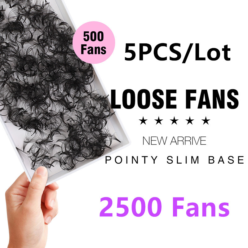 TDANCE 2500 ルースファンとんがりベース 5PC  - Eyelash Extension Medium のレビューと価格