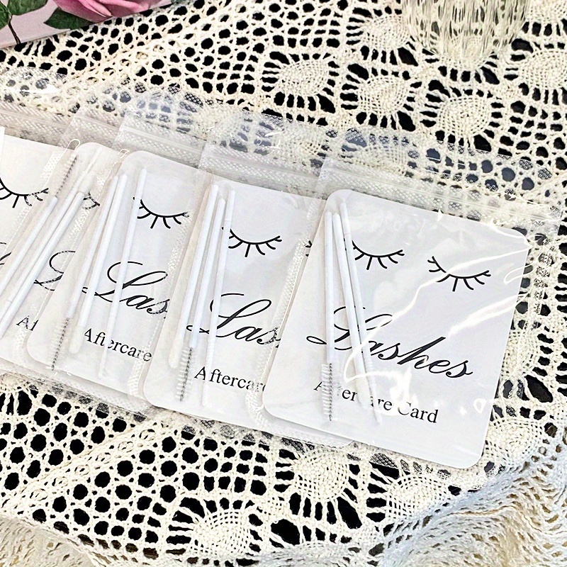 顧客向けまつげアフターケアキット12個入り、まつげアフターケ - Eyelash Extension Aftercare のレビューと価格