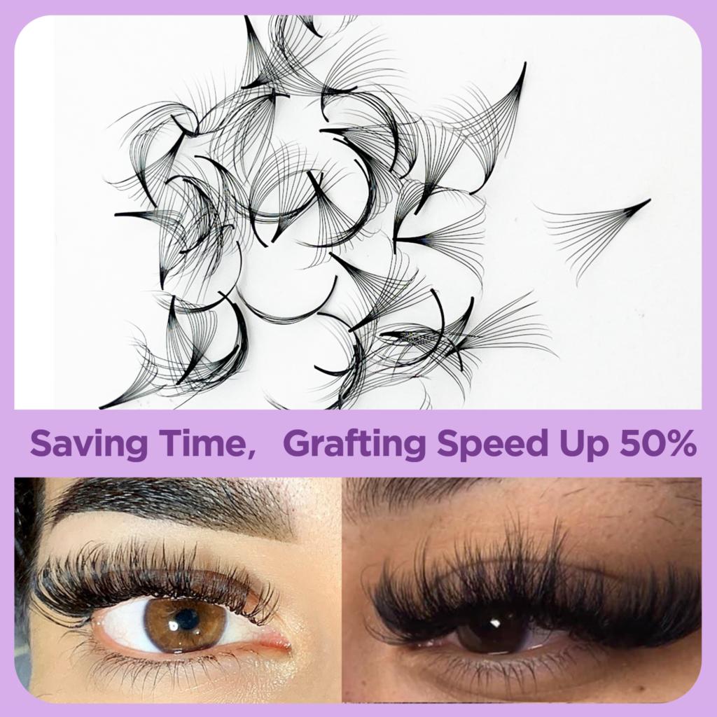 Tbestt 16D 20D ルースファンとんがりベース既成 - Eyelash Extension Medium のレビューと価格