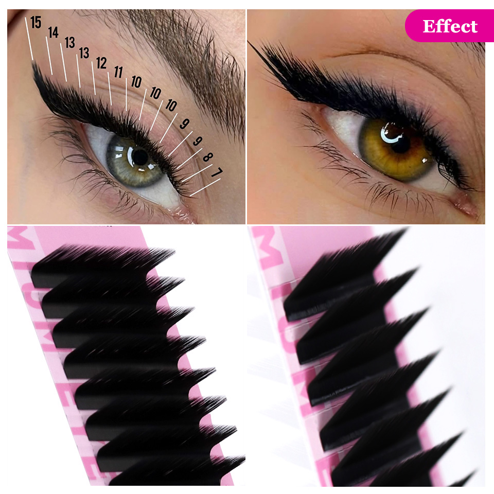 Aguud ソフトナチュラルマットブラックつけまつげ 0.0 - Eyelash Extension Korean のレビューと価格