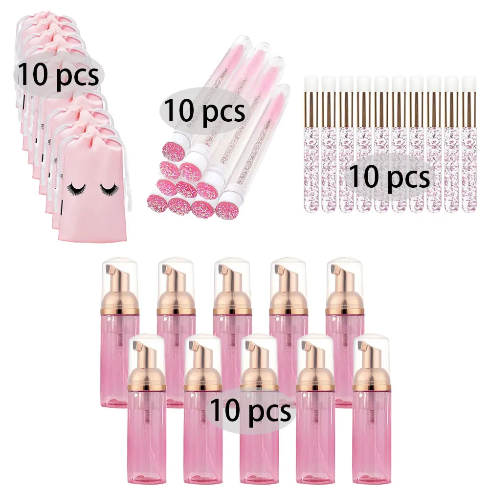 まつげ用空ポンプボトル,シャンプーケア,化粧道具,トラベルフ - Eyelash Extension Aftercare のレビューと価格