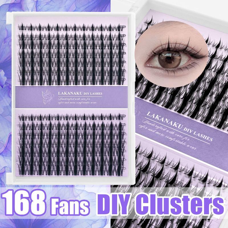 自然なまつげ まつげ束 個別でふわふわ 簡単装着 初心者向け - Eyelash Extension For Beginners のレビューと価格
