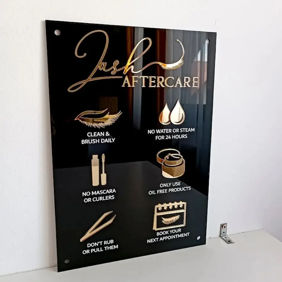 まつげエクステ用アフターケアサイン まつげアフターケアサイン - Eyelash Extension Aftercare のレビューと価格