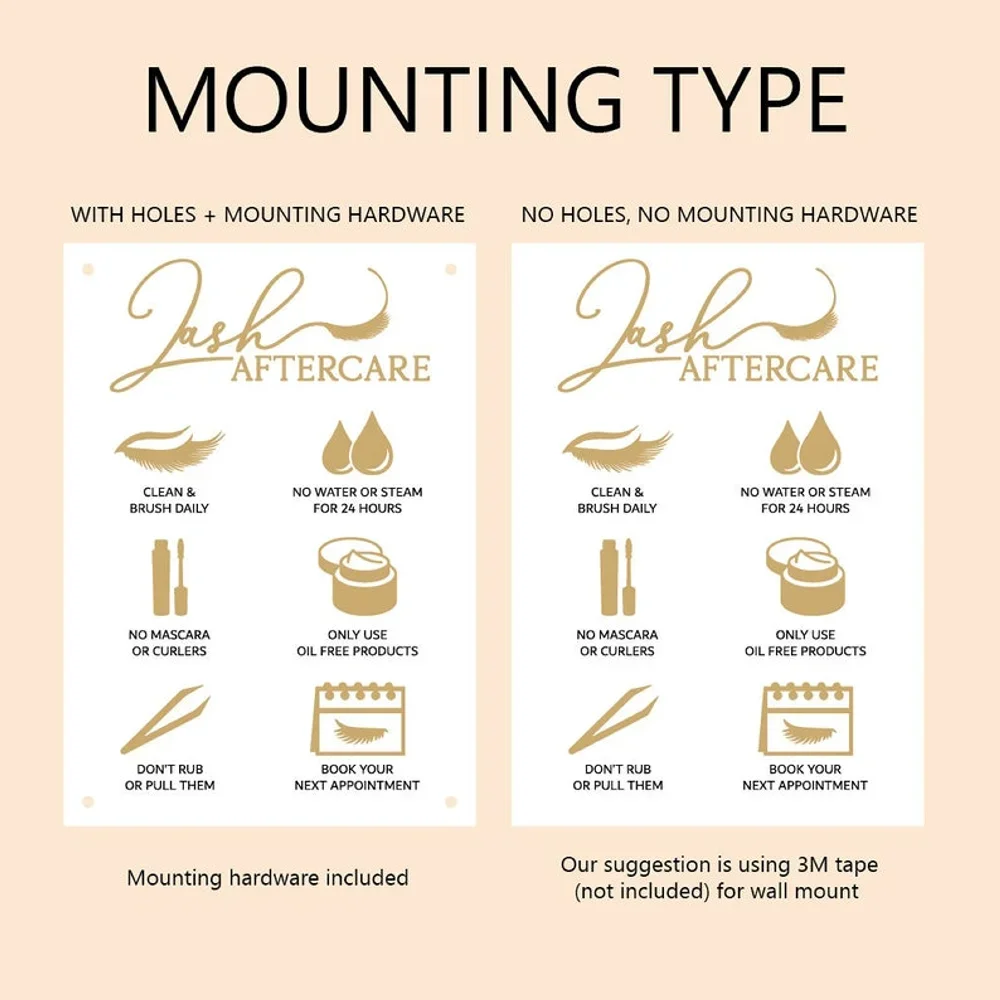 まつげエクステ用アフターケアサイン まつげアフターケアサイン - Eyelash Extension Aftercare のレビューと価格