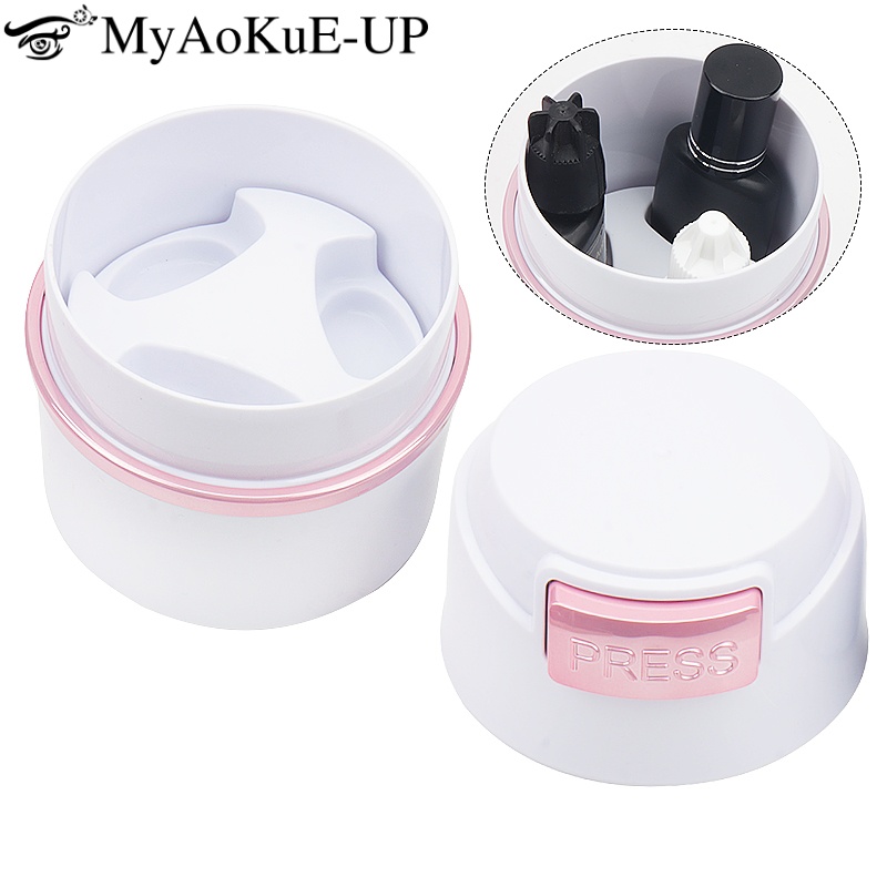 1 個まつげ接着剤貯蔵タンクコンテナラッシュリフティング個別 - Eyelash Extension Maps のレビューと価格