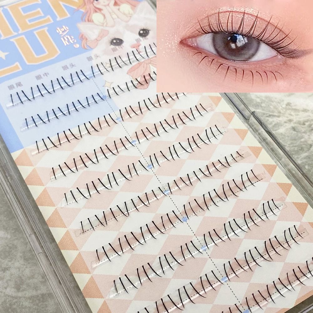 韓国下まつげ 3D ミンクシミュレーション偽まつげまつげエク - Eyelash Extension Korean のレビューと価格