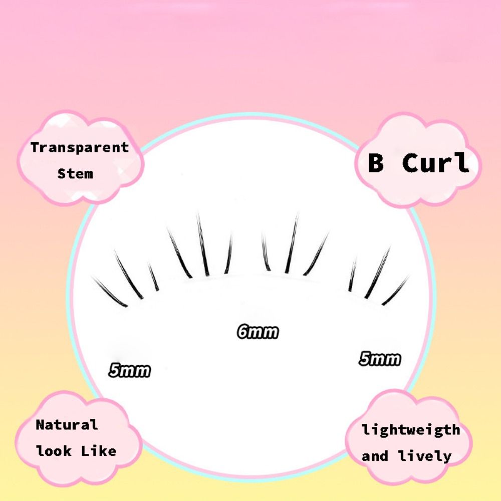 韓国下まつげ 3D ミンクシミュレーション偽まつげまつげエク - Eyelash Extension Korean のレビューと価格