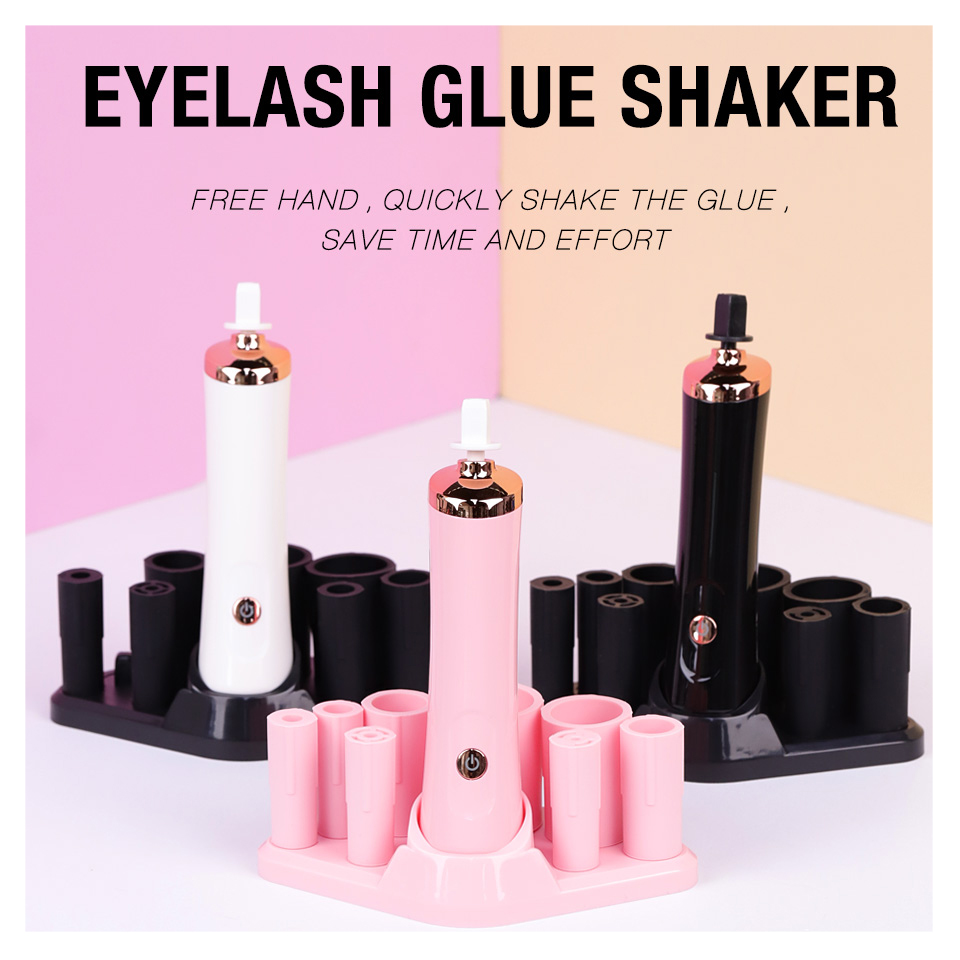 USB 充電まつげ接着剤シェーカー電気ウェイクアップデバイス - Eyelash Extension Aftercare のレビューと価格