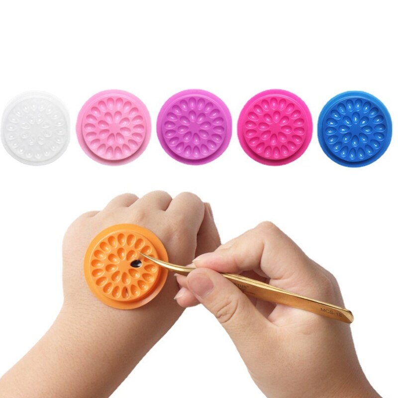100 個まつげ接着剤ホルダーまつげエクステンション用品接着 - Eyelash Extension Aftercare のレビューと価格