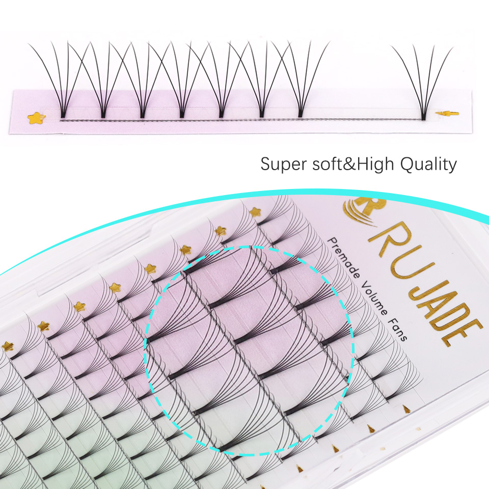 ルジャデプレメイドボリュームファンショートステム ロシアンボ - Eyelash Extension Korean のレビューと価格