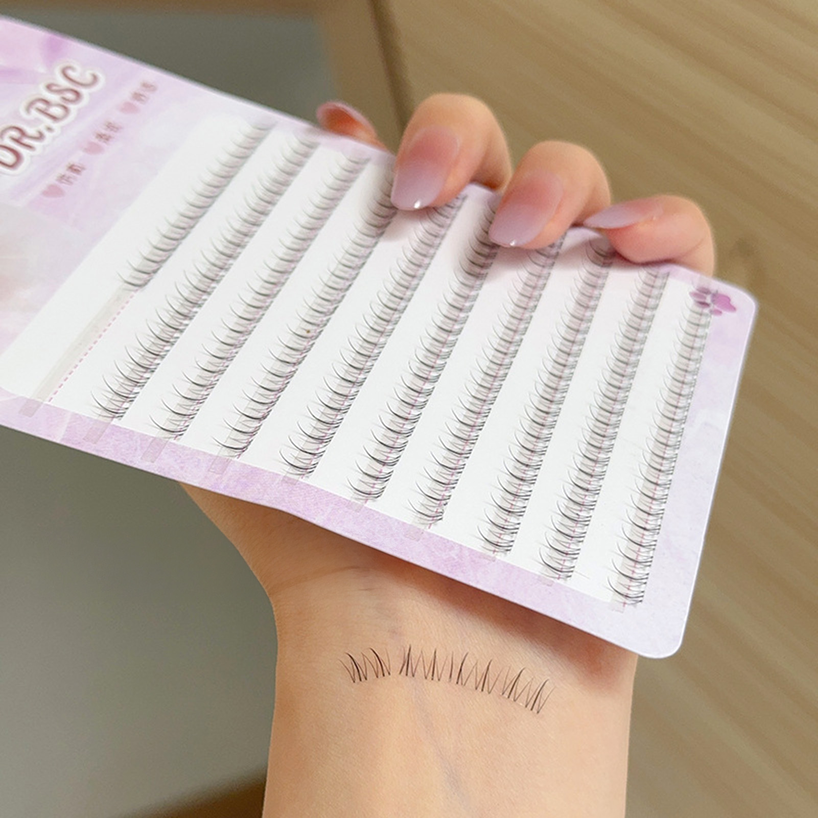 薄いバンドボトムつけまつげ DIY アンダーラッシュエクステ - Eyelash Extension Korean のレビューと価格