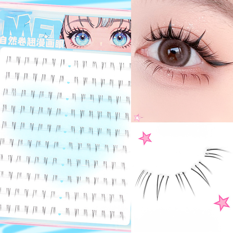 自己粘着下まつげ 接着剤不要 まつげの下で再利用可能 韓国/ - Eyelash Extension Korean のレビューと価格